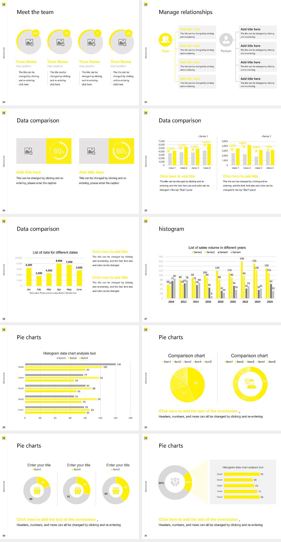 Hijiyama University Competition/Entrepreneurship Contest PPT Template4:3 ratio PPT effect preview image4