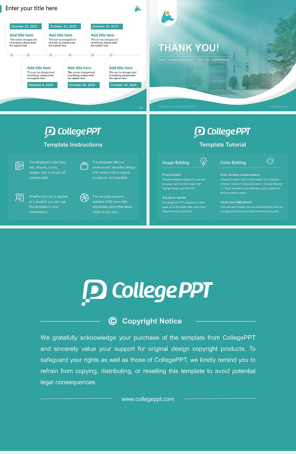 Hamamatsu University School of Medicine Lecture Sharing and Networking Event PPT Template4:3 ratio PPT effect preview image4