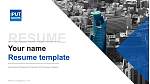 International Professional University of Technology in Nagoya Resume Templat PPT
