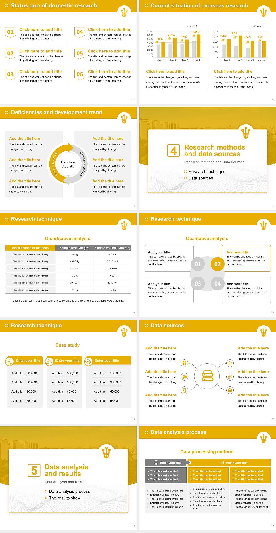 Hoshi University Graduation Thesis Defense PPT Template4:3 ratio PPT effect preview image4