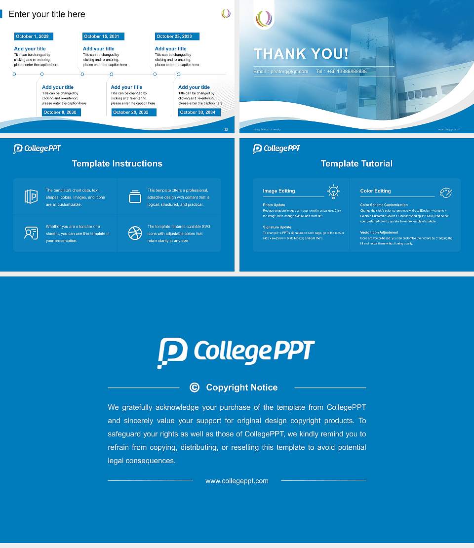 Himeji Dokkyo University Lecture Sharing and Networking Event PPT Template16:9 ratio PPT effect preview image4