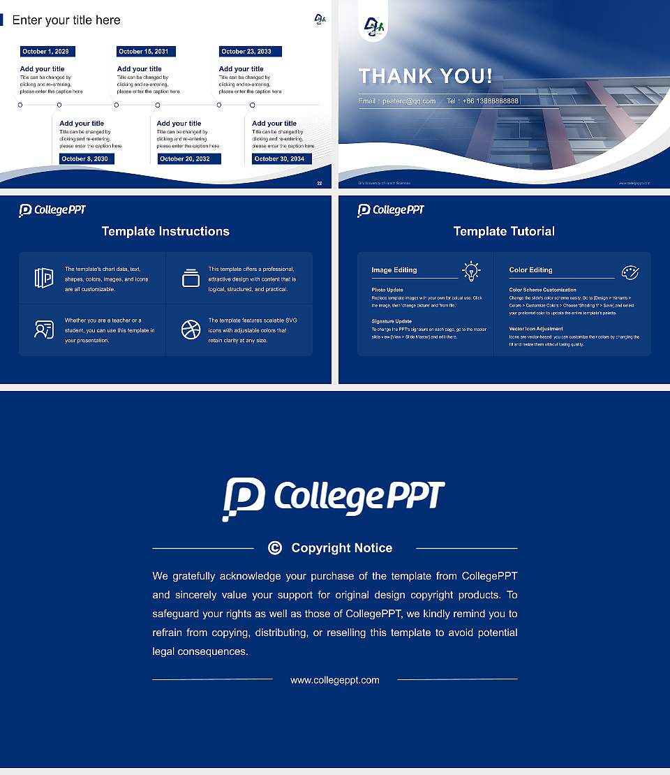 Gifu University of Health Sciences Lecture Sharing and Networking Event PPT Template16:9 ratio PPT effect preview image4