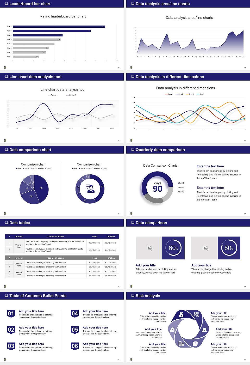 Ikuei University General Purpose PPT Template16:9 ratio PPT effect preview image4
