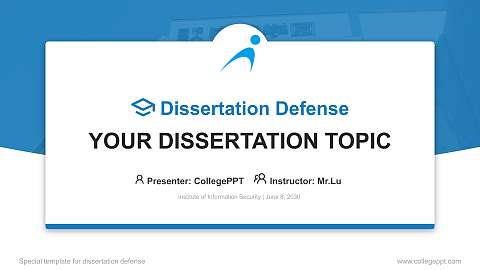 Institute of Information Security Graduation Thesis Defense PPT Template