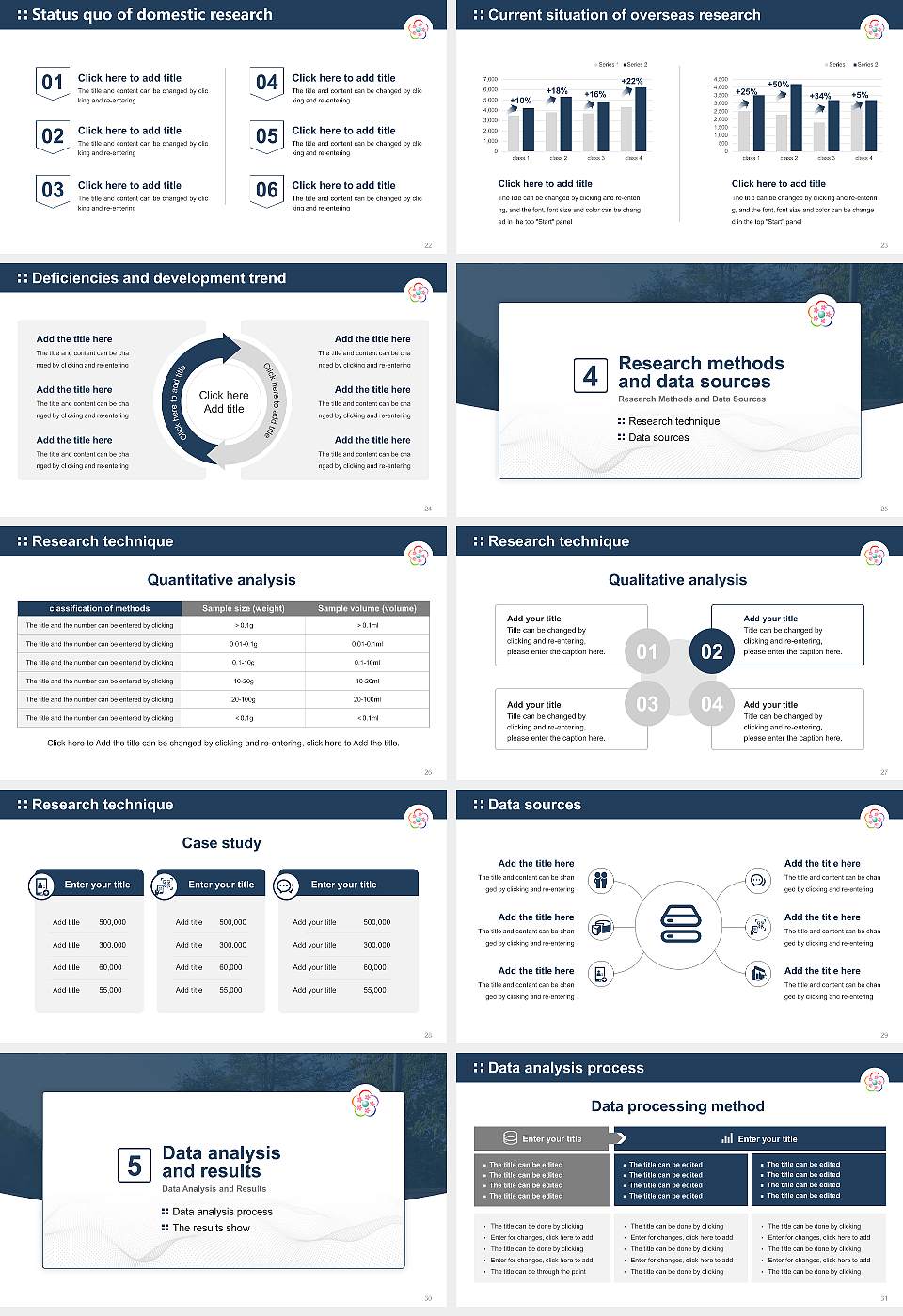 Hirosaki University Graduation Thesis Defense PPT Template16:9 ratio PPT effect preview image4