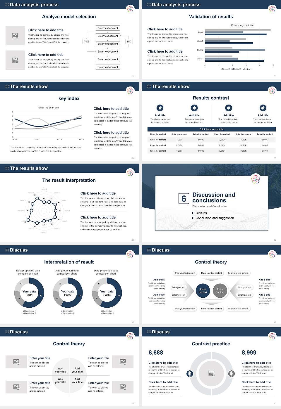 Hirosaki University Graduation Thesis Defense PPT Template16:9 ratio PPT effect preview image5