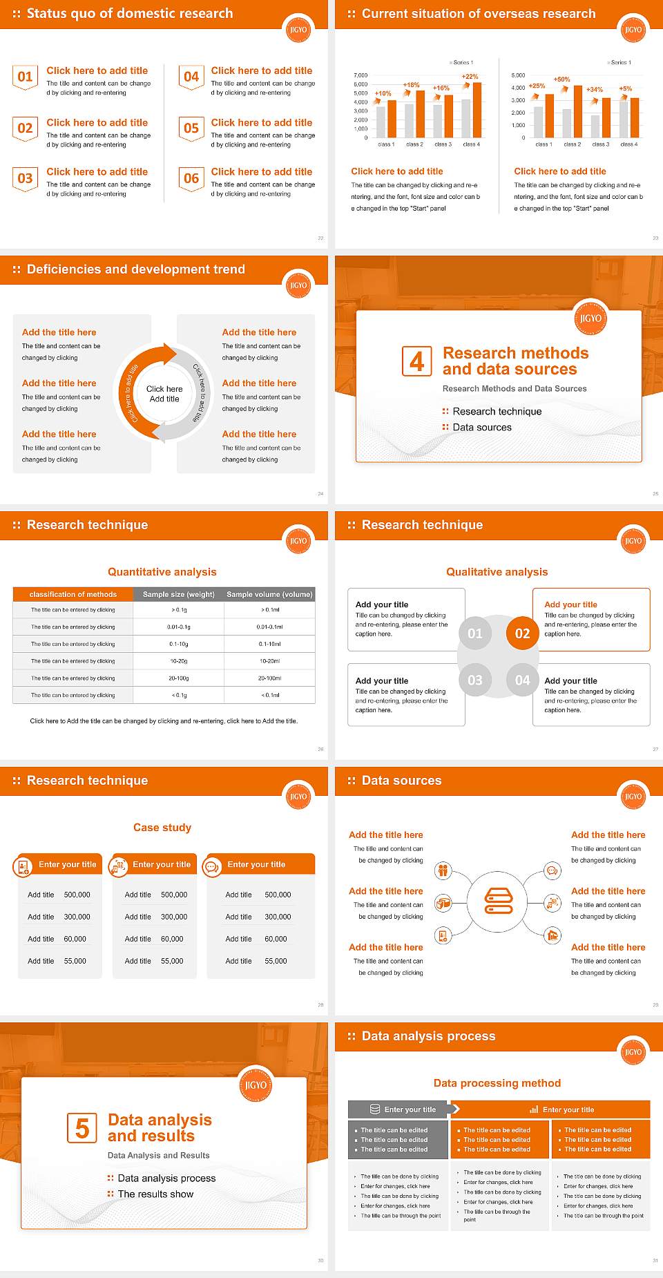 Graduate Institute for Entrepreneurial Studies Graduation Thesis Defense PPT Template4:3 ratio PPT effect preview image4
