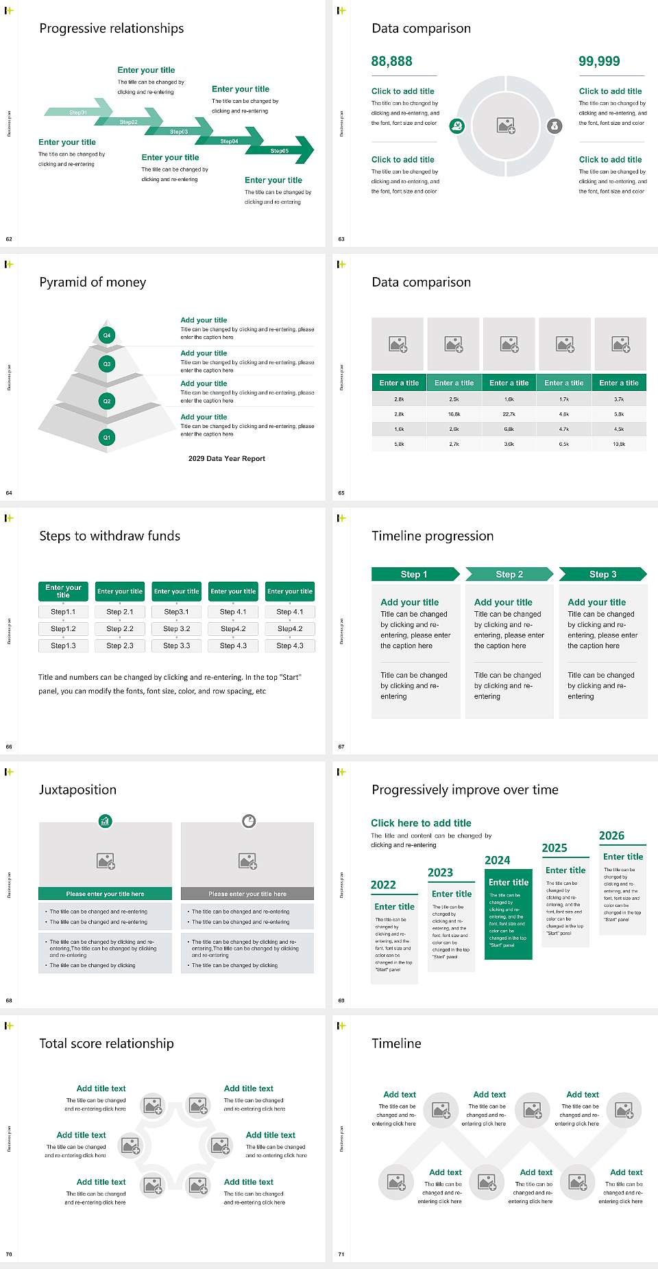 Hokuriku University Competition/Entrepreneurship Contest PPT Template4:3 ratio PPT effect preview image8