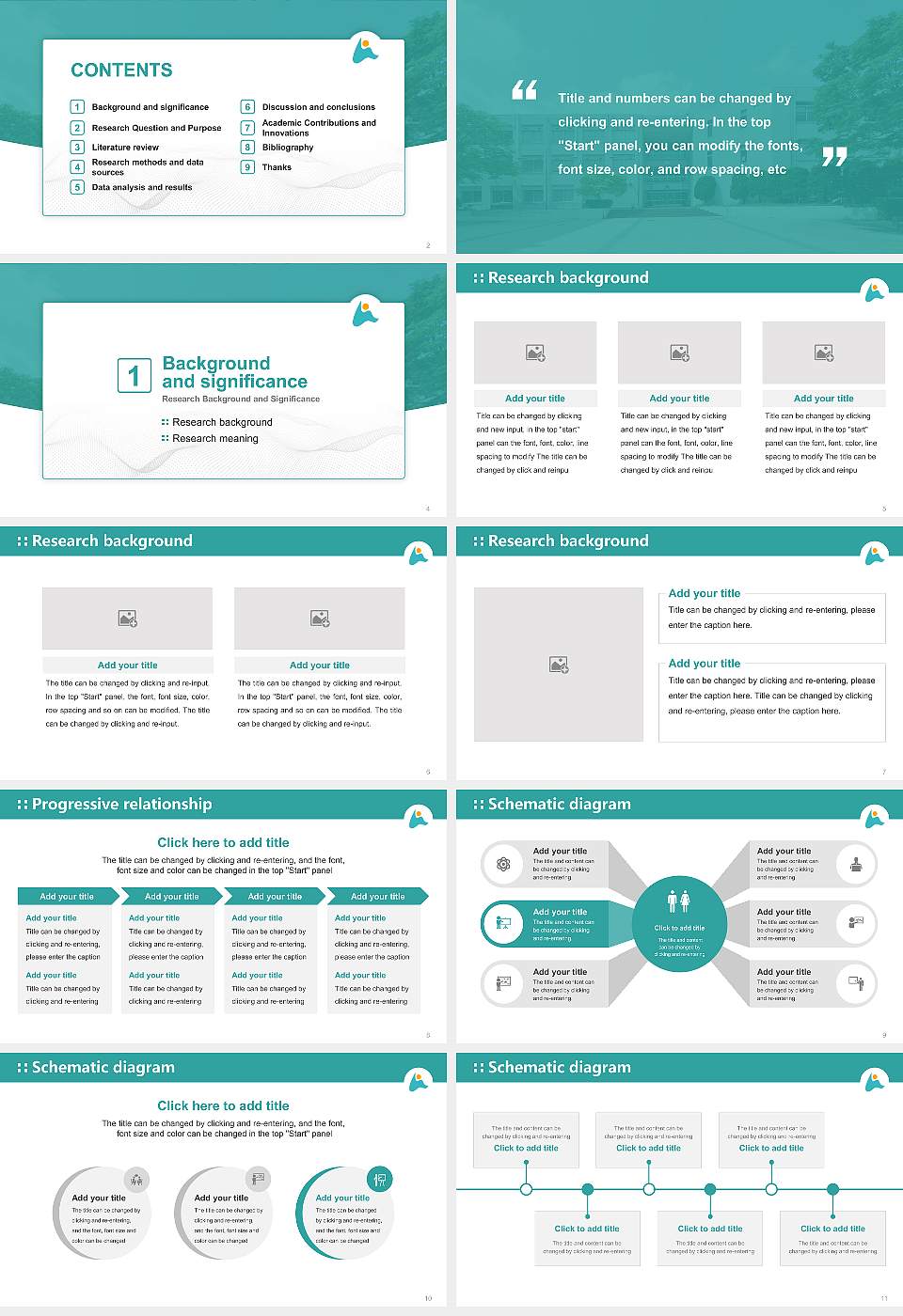 Hamamatsu University School of Medicine Graduation Thesis Defense PPT Template16:9 ratio PPT effect preview image2