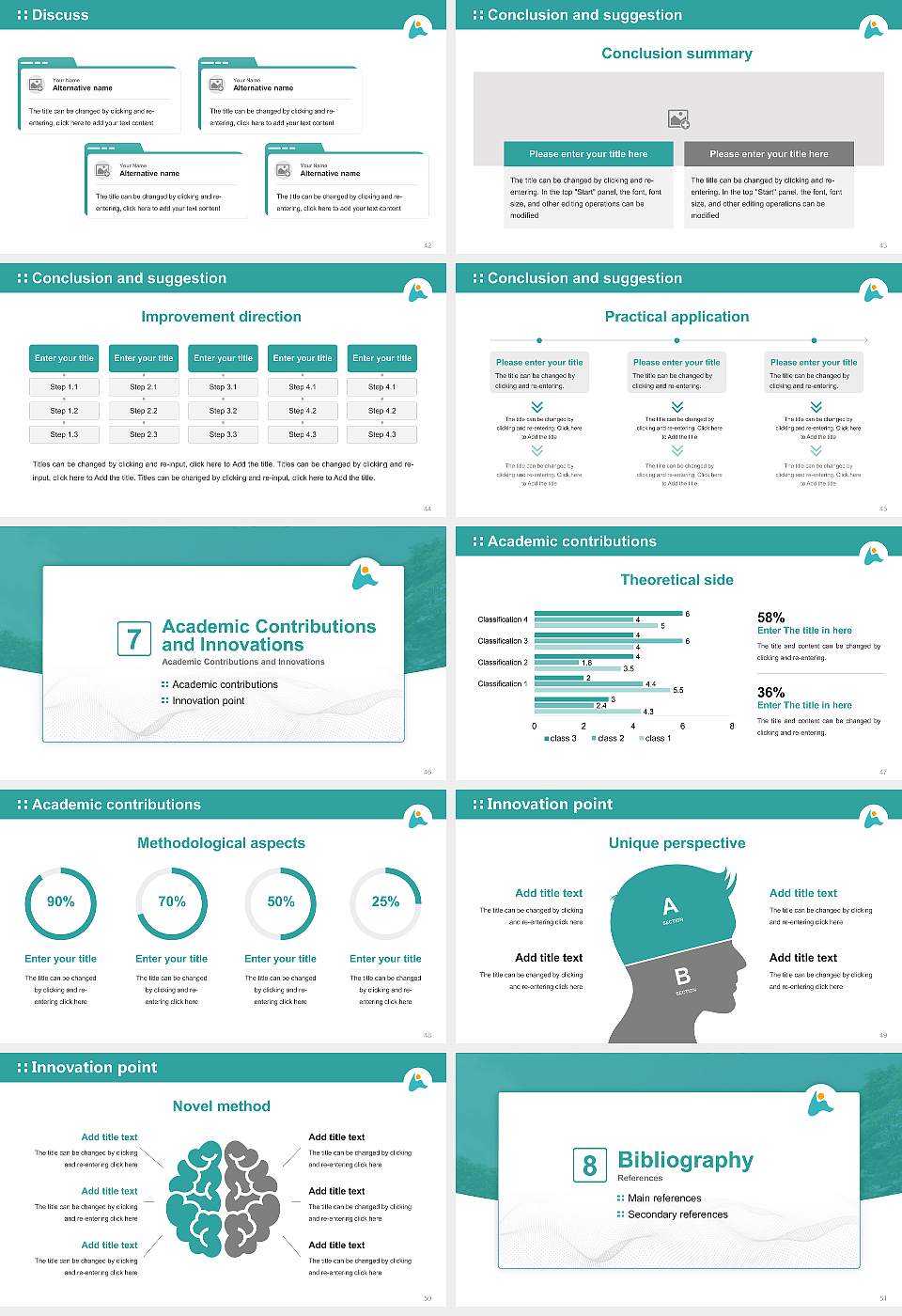 Hamamatsu University School of Medicine Graduation Thesis Defense PPT Template16:9 ratio PPT effect preview image6