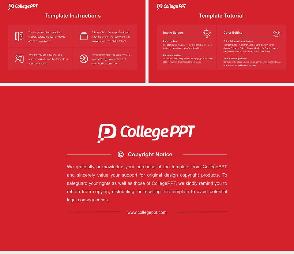 Hokusho University Academic Presentation/Research Findings Report PPT Template16:9 ratio PPT effect preview image5