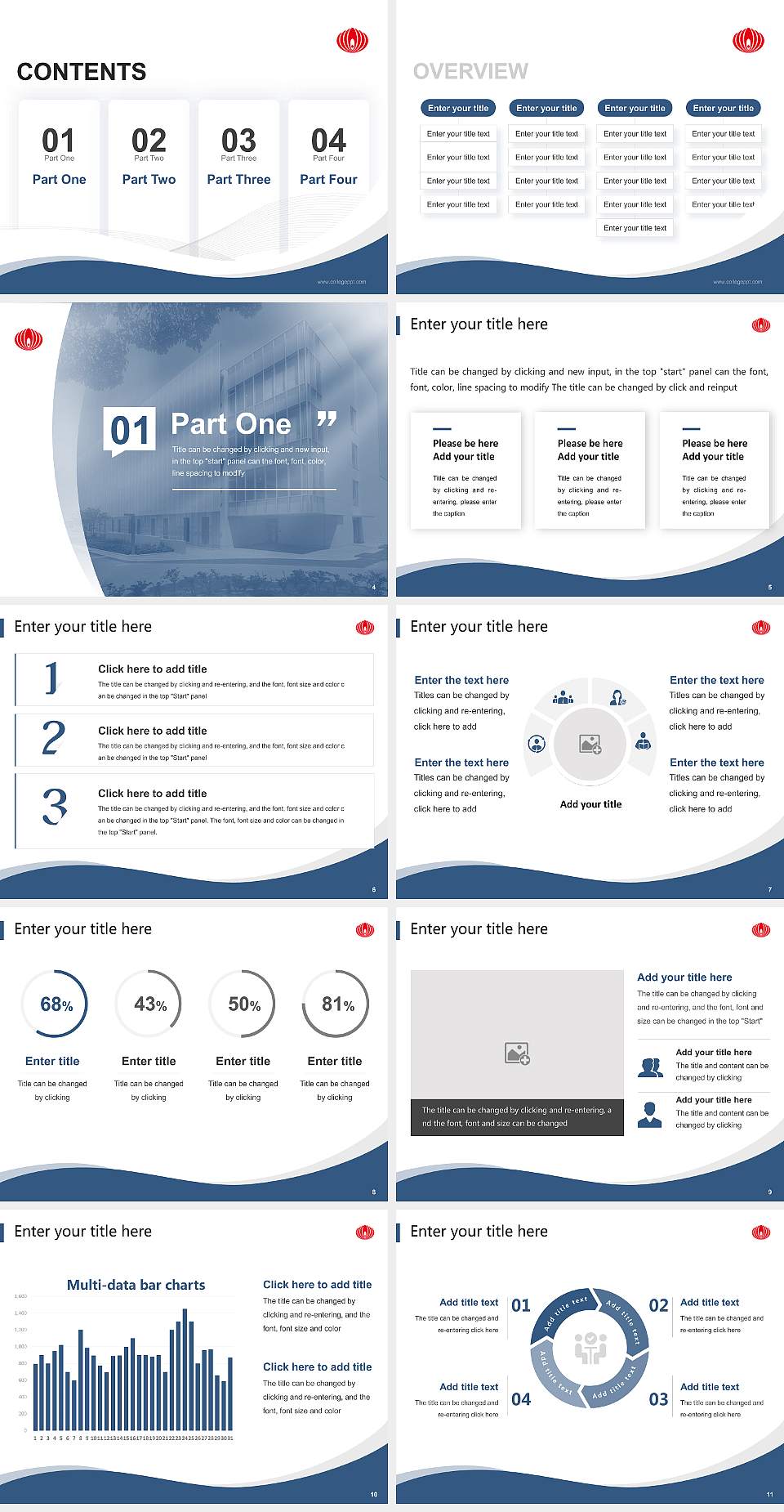 Iryo Sosei University Lecture Sharing and Networking Event PPT Template4:3 ratio PPT effect preview image2
