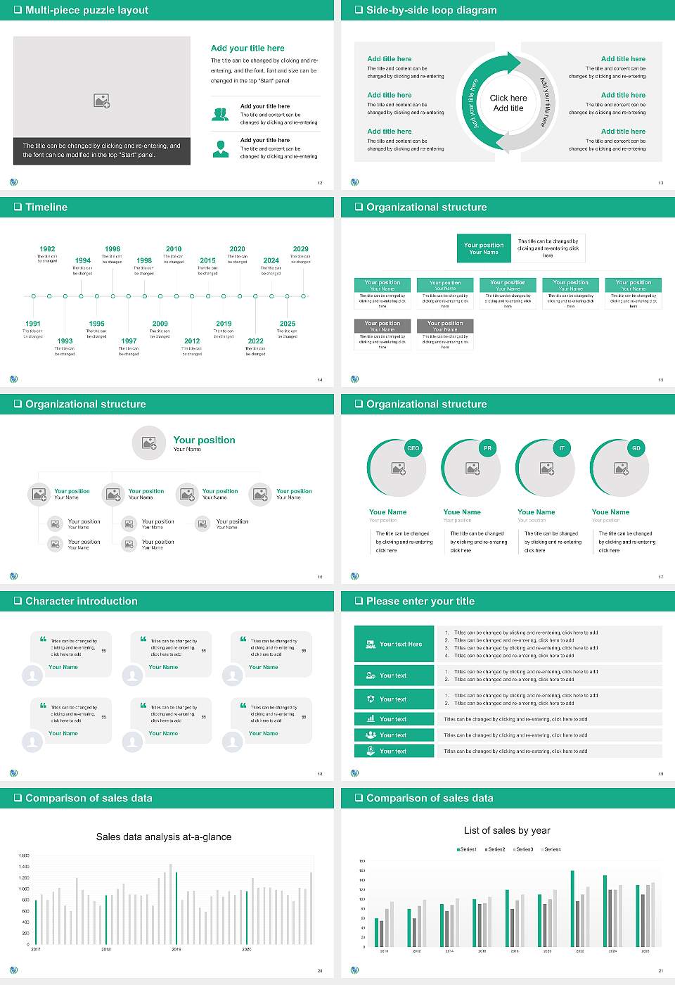 Gifu University of Medical Science General Purpose PPT Template16:9 ratio PPT effect preview image3