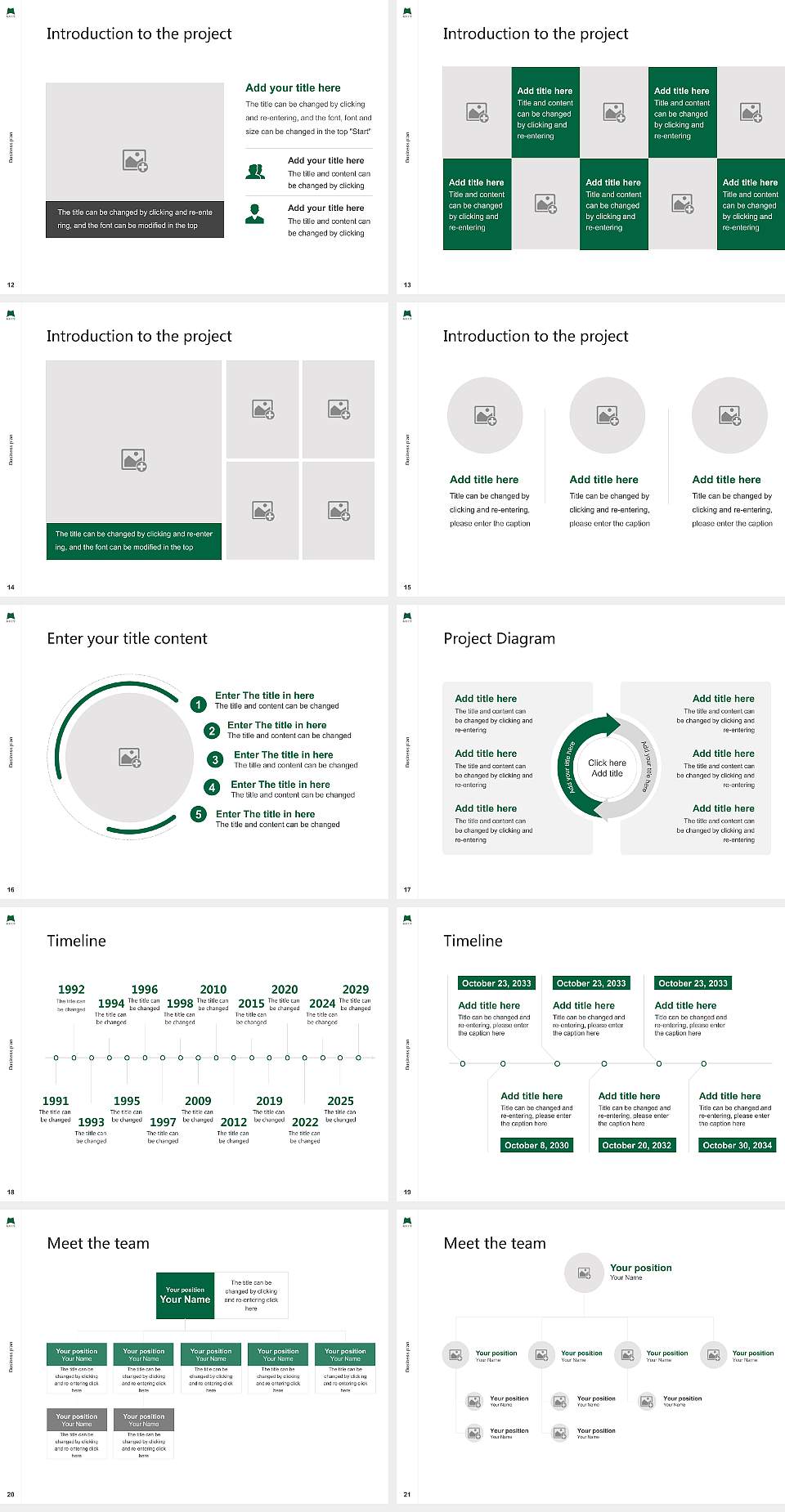 Hannan University Competition/Entrepreneurship Contest PPT Template4:3 ratio PPT effect preview image3