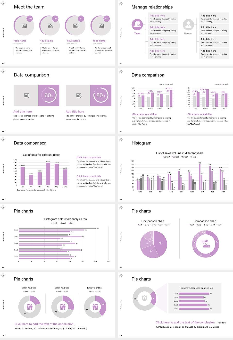 Gunma Prefectural Women’s University Competition/Entrepreneurship Contest PPT Template16:9 ratio PPT effect preview image4