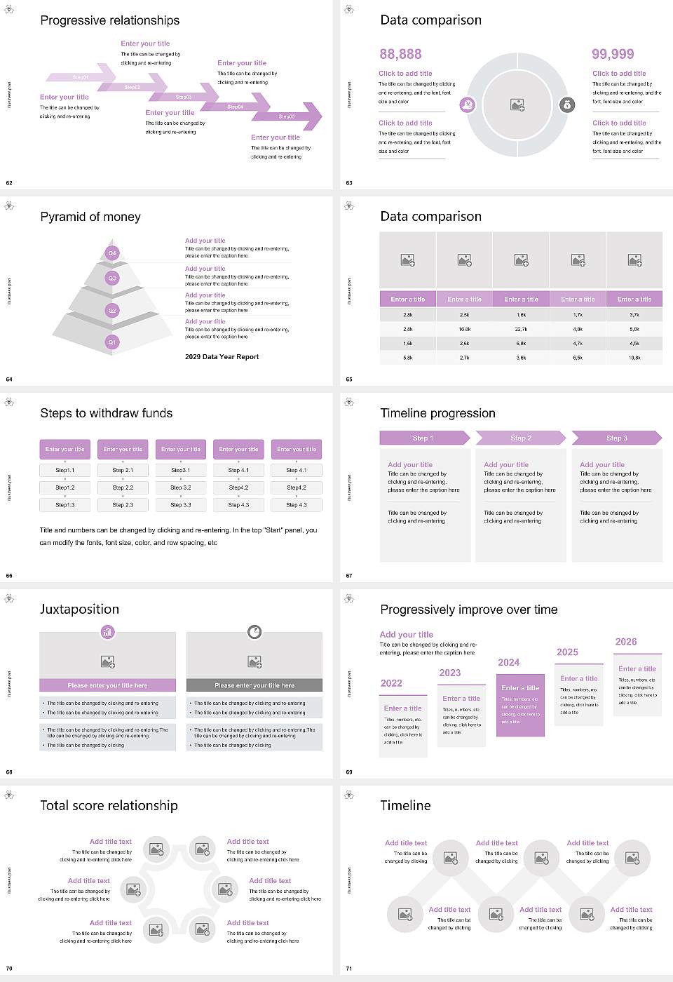 Gunma Prefectural Women’s University Competition/Entrepreneurship Contest PPT Template16:9 ratio PPT effect preview image8