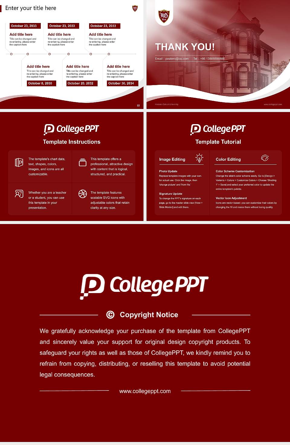 Hirosaki Gakuin University Lecture Sharing and Networking Event PPT Template4:3 ratio PPT effect preview image4