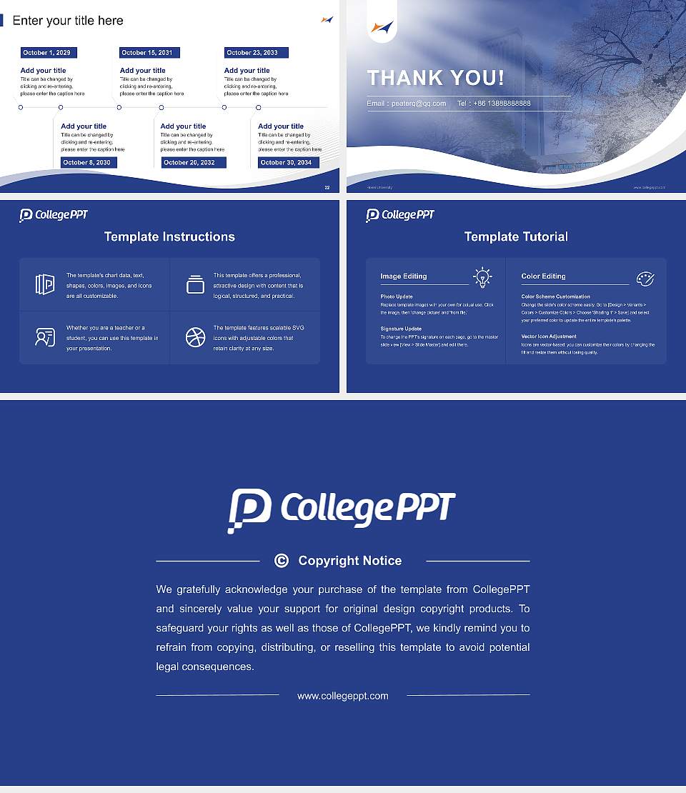 Hosei University Lecture Sharing and Networking Event PPT Template16:9 ratio PPT effect preview image4