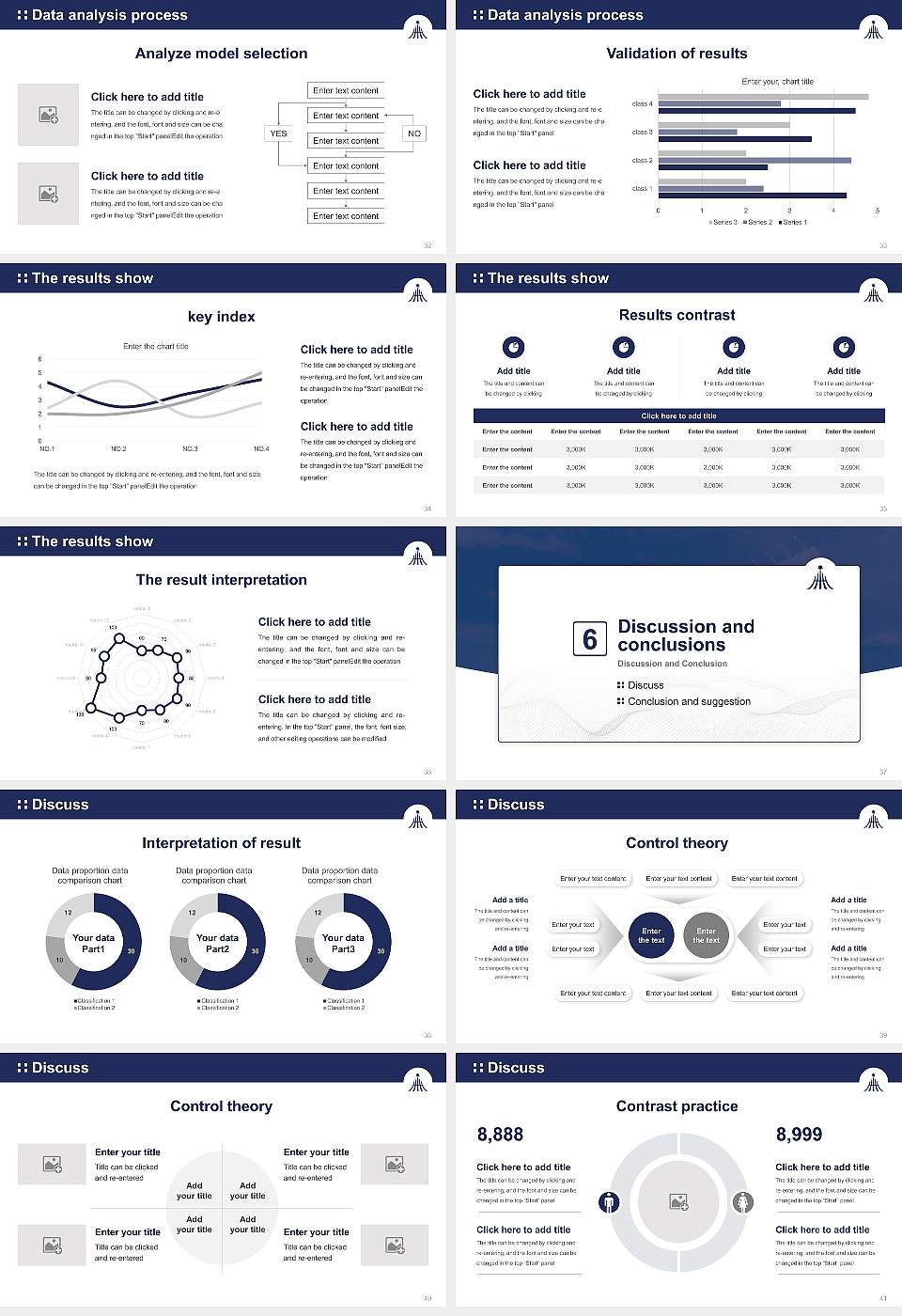 Health Sciences University of Hokkaido Graduation Thesis Defense PPT Template16:9 ratio PPT effect preview image5