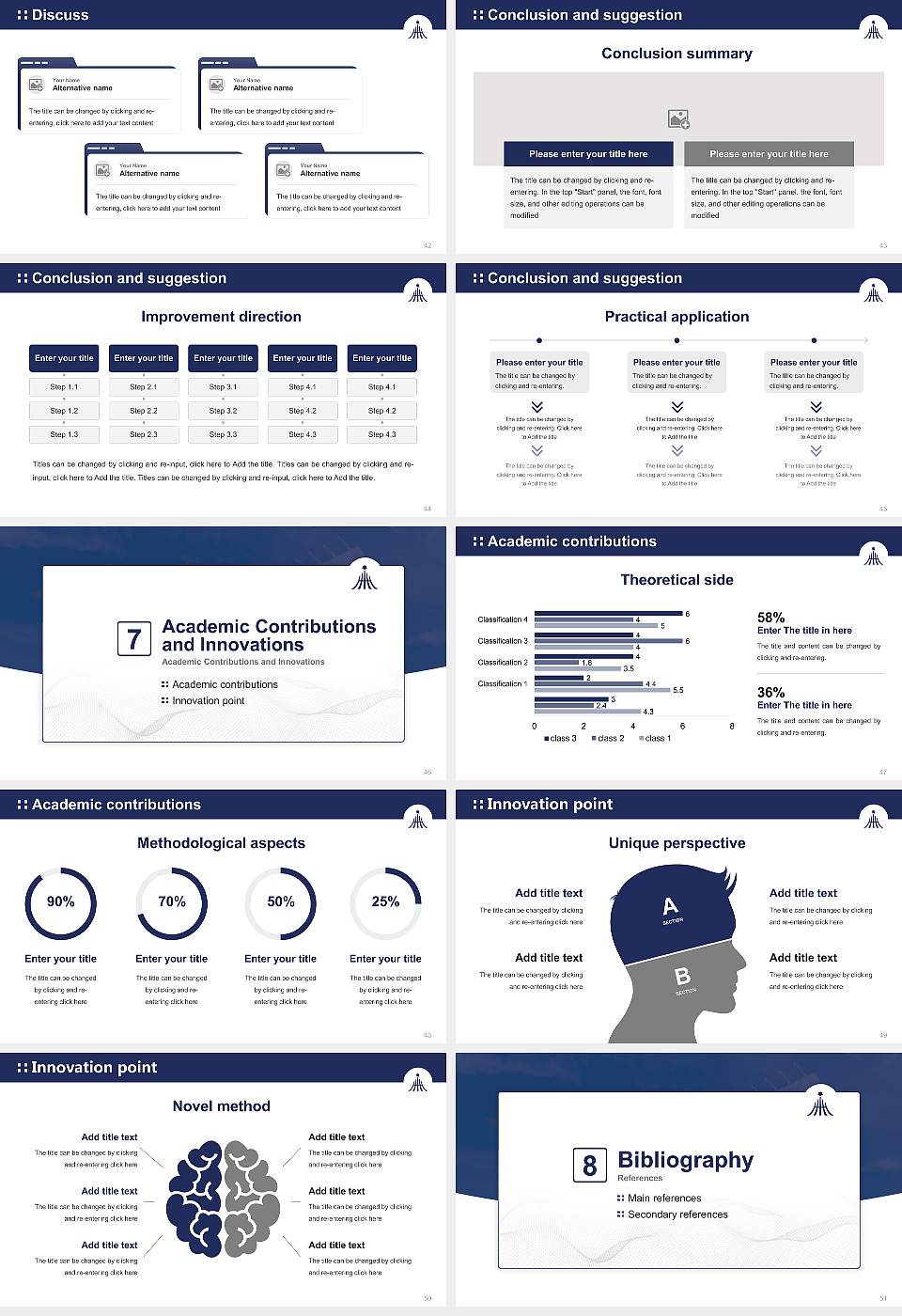 Health Sciences University of Hokkaido Graduation Thesis Defense PPT Template16:9 ratio PPT effect preview image6