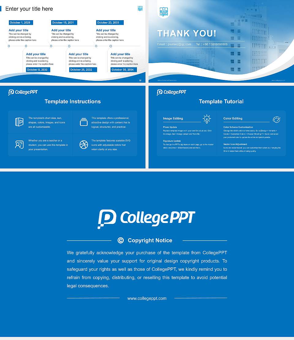Hokkai School of Commerce Lecture Sharing and Networking Event PPT Template16:9 ratio PPT effect preview image4