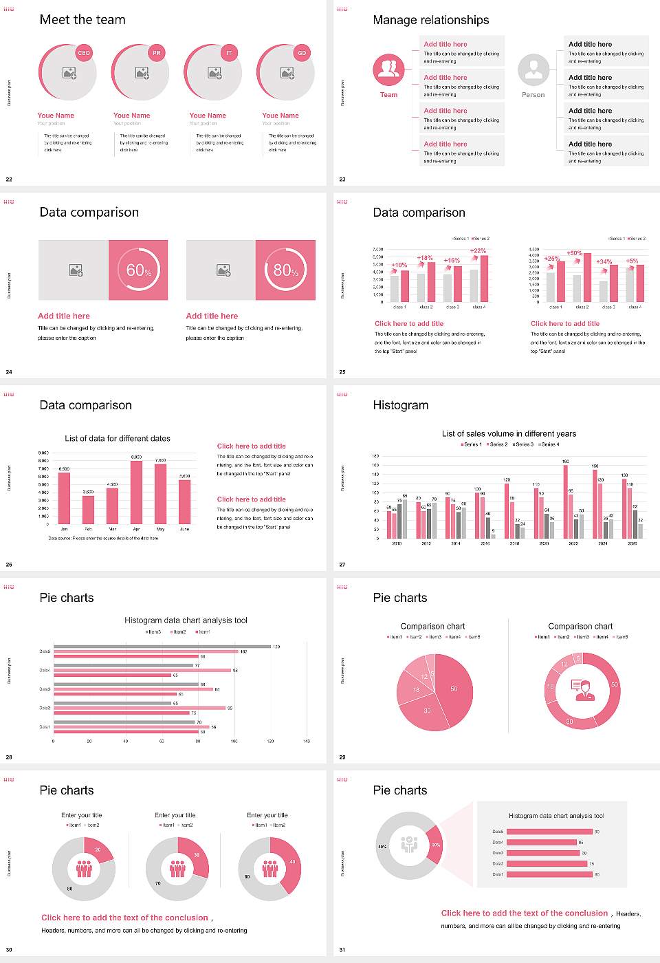 Hiroshima International University Competition/Entrepreneurship Contest PPT Template16:9 ratio PPT effect preview image4