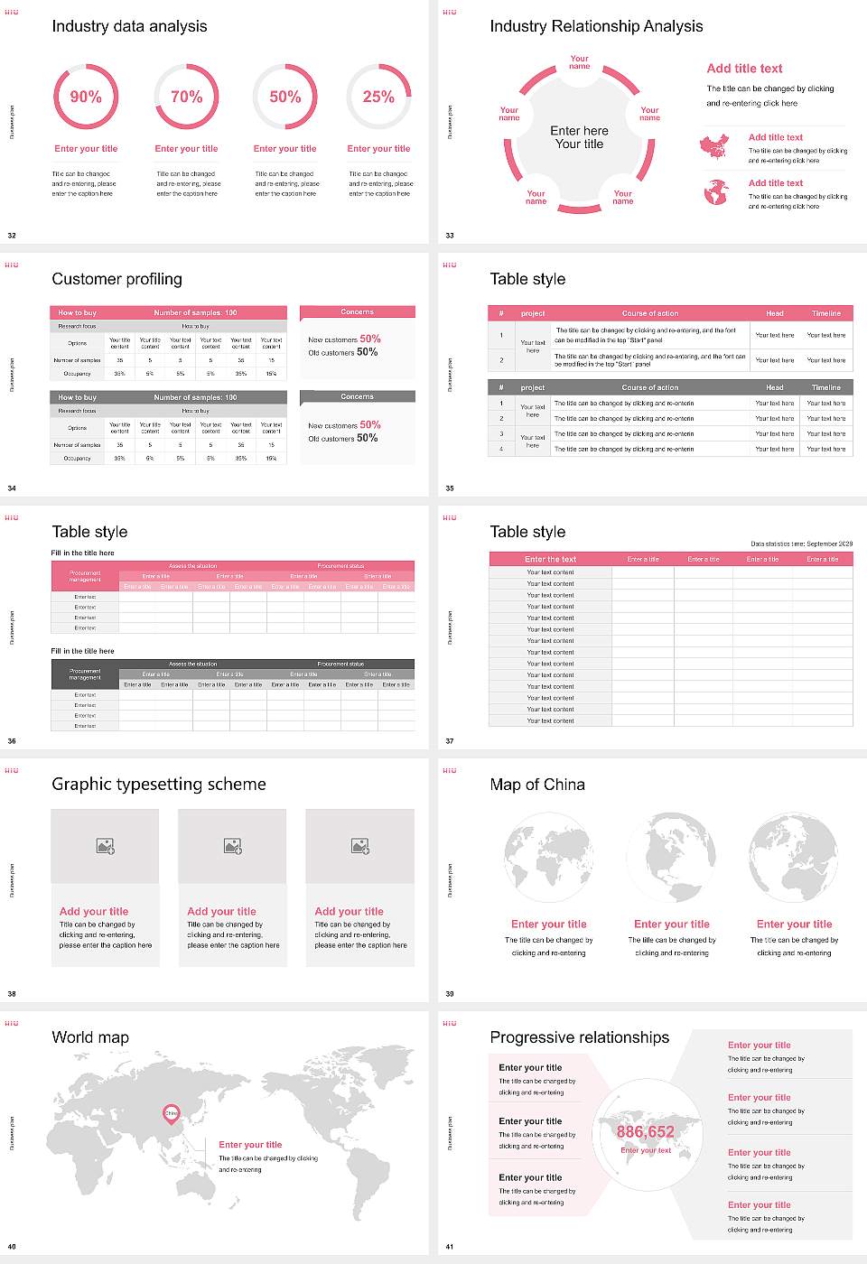 Hiroshima International University Competition/Entrepreneurship Contest PPT Template16:9 ratio PPT effect preview image5