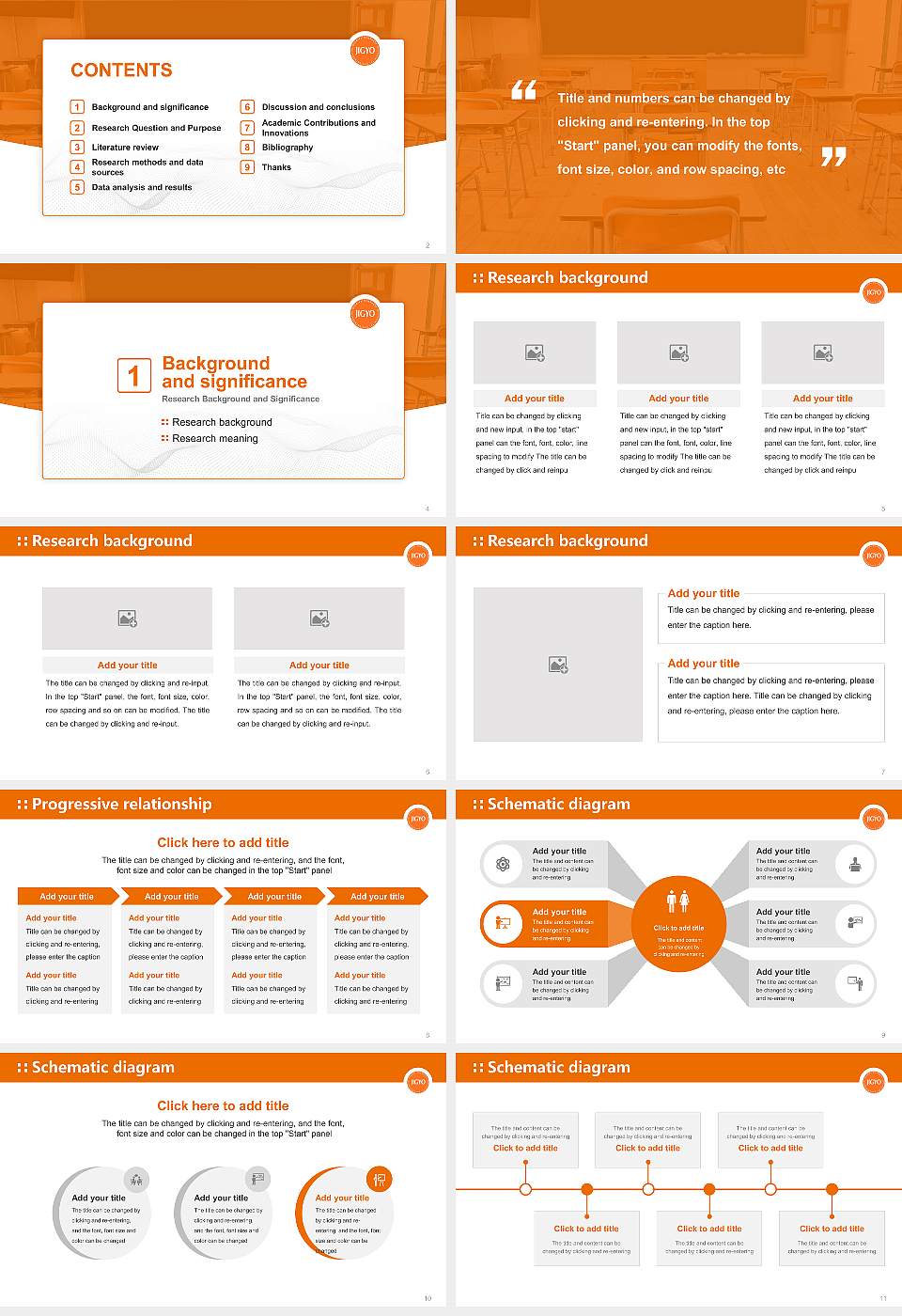 Graduate Institute for Entrepreneurial Studies Graduation Thesis Defense PPT Template16:9 ratio PPT effect preview image2