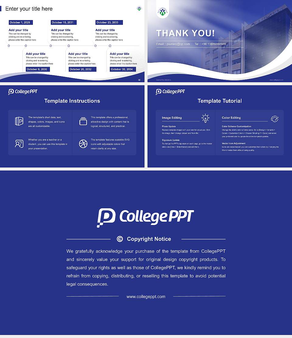 Gunma Paz University Lecture Sharing and Networking Event PPT Template16:9 ratio PPT effect preview image4