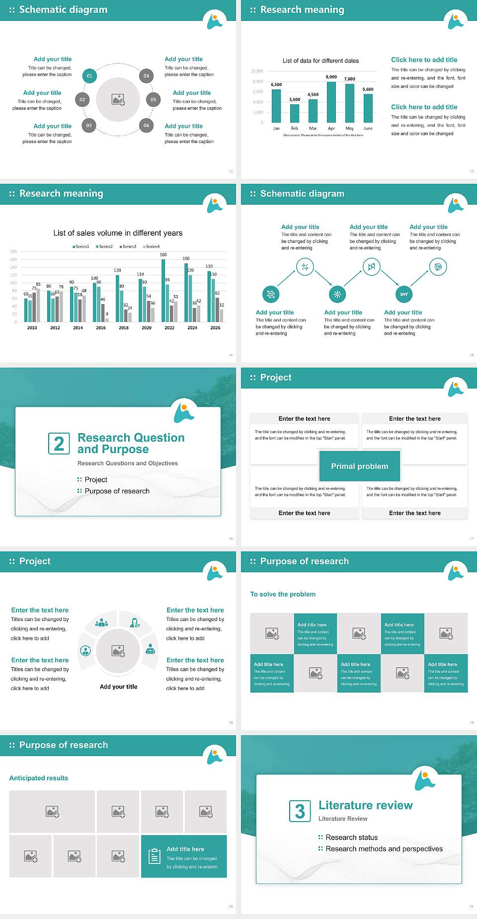 Hamamatsu University School of Medicine Graduation Thesis Defense PPT Template4:3 ratio PPT effect preview image3