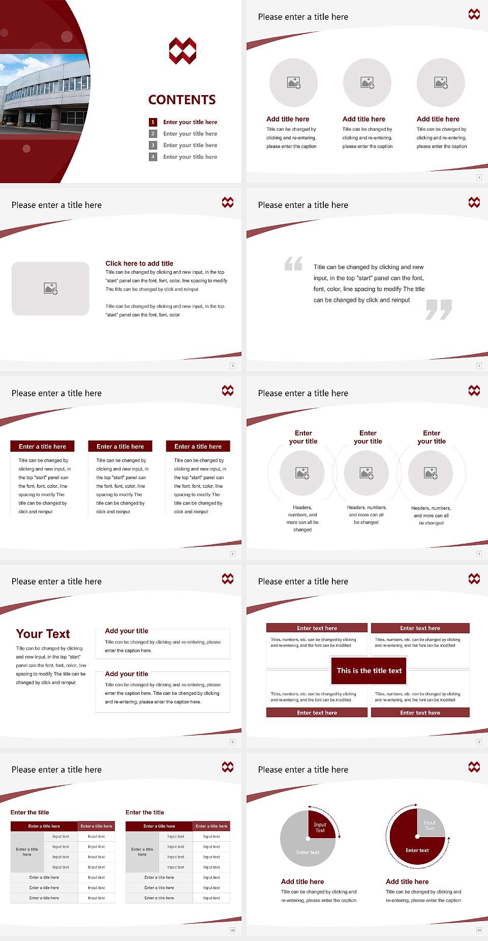 Hachinohe Gakuin University Course/Courseware Creation PPT Template4:3 ratio PPT effect preview image2