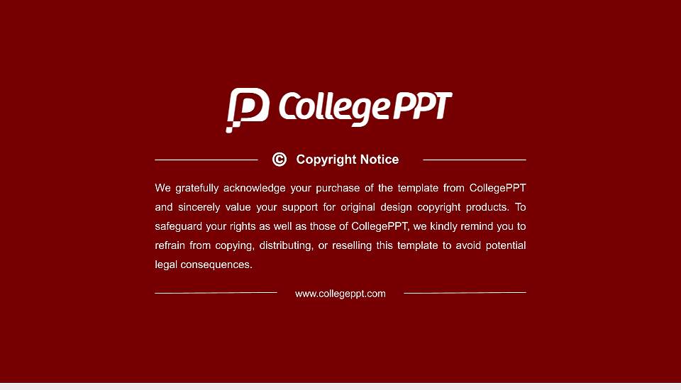 Hirosaki Gakuin University Thesis Proposal/Graduation Defense PPT Template16:9 ratio PPT effect preview image5