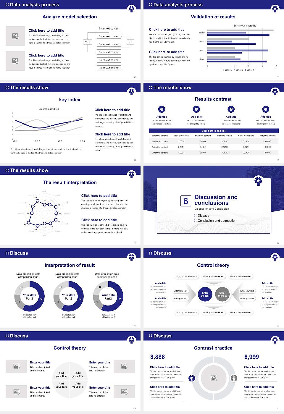 Hokusei Gakuen University Graduation Thesis Defense PPT Template16:9 ratio PPT effect preview image5