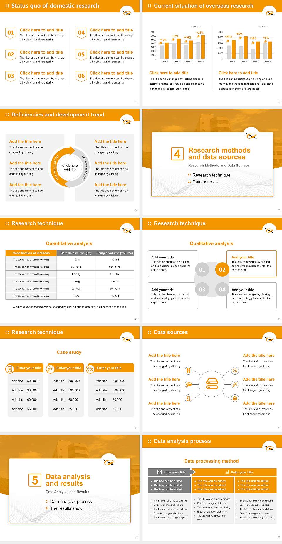 Gifu University Graduation Thesis Defense PPT Template4:3 ratio PPT effect preview image4