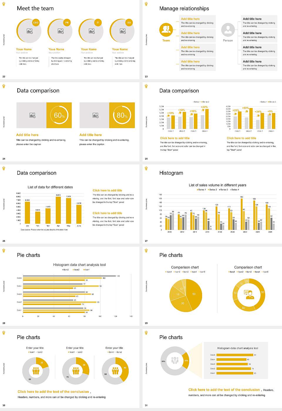 Hoshi University Competition/Entrepreneurship Contest PPT Template16:9 ratio PPT effect preview image4