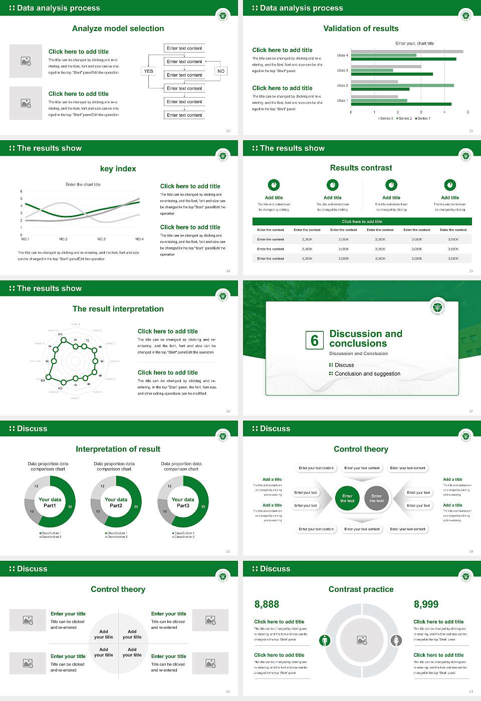 Hokkaido University Graduation Thesis Defense PPT Template16:9 ratio PPT effect preview image5