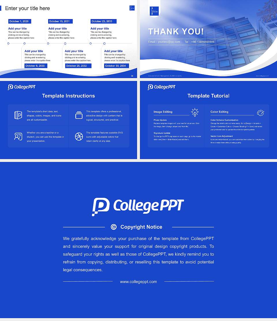 Graduate School of Management, GLOBIS University Lecture Sharing and Networking Event PPT Template16:9 ratio PPT effect preview image4