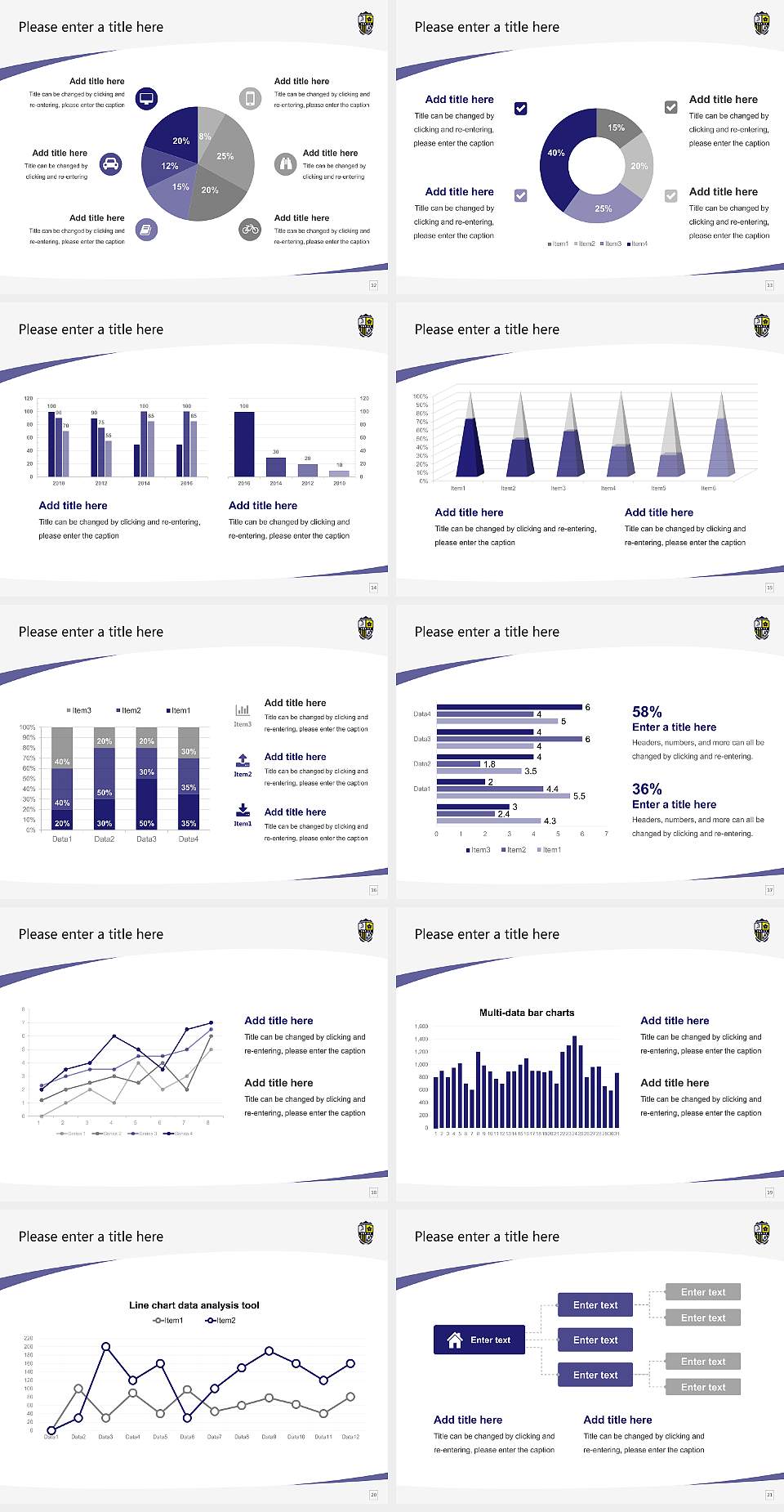 Ikuei University Course/Courseware Creation PPT Template4:3 ratio PPT effect preview image3
