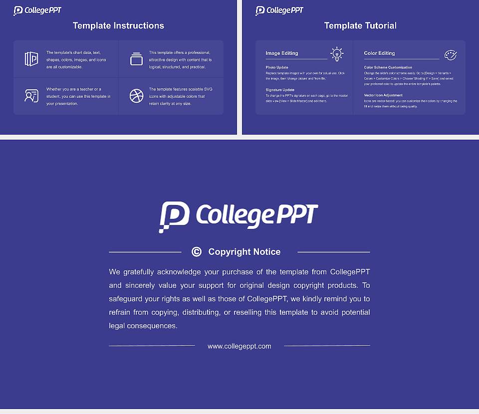Hagoromo University of International Studies Course/Courseware Creation PPT Template16:9 ratio PPT effect preview image5