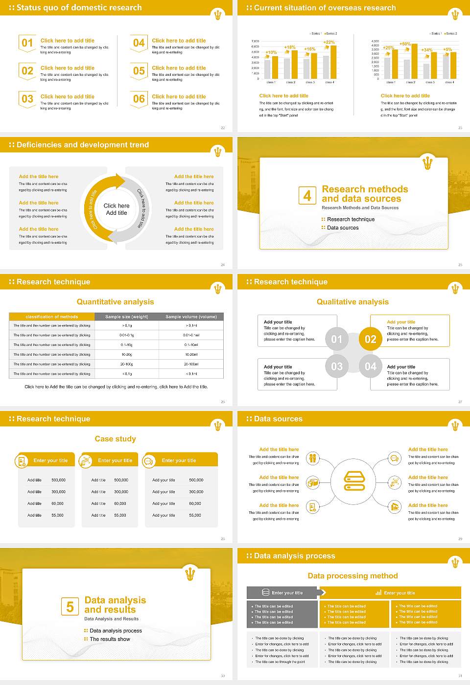Hoshi University Graduation Thesis Defense PPT Template16:9 ratio PPT effect preview image4