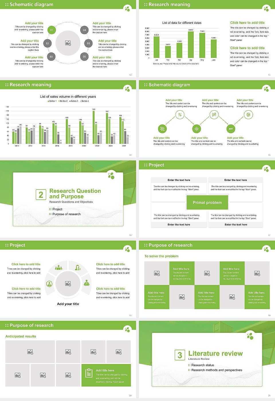 Gifu Kyoritsu University Graduation Thesis Defense PPT Template16:9 ratio PPT effect preview image3