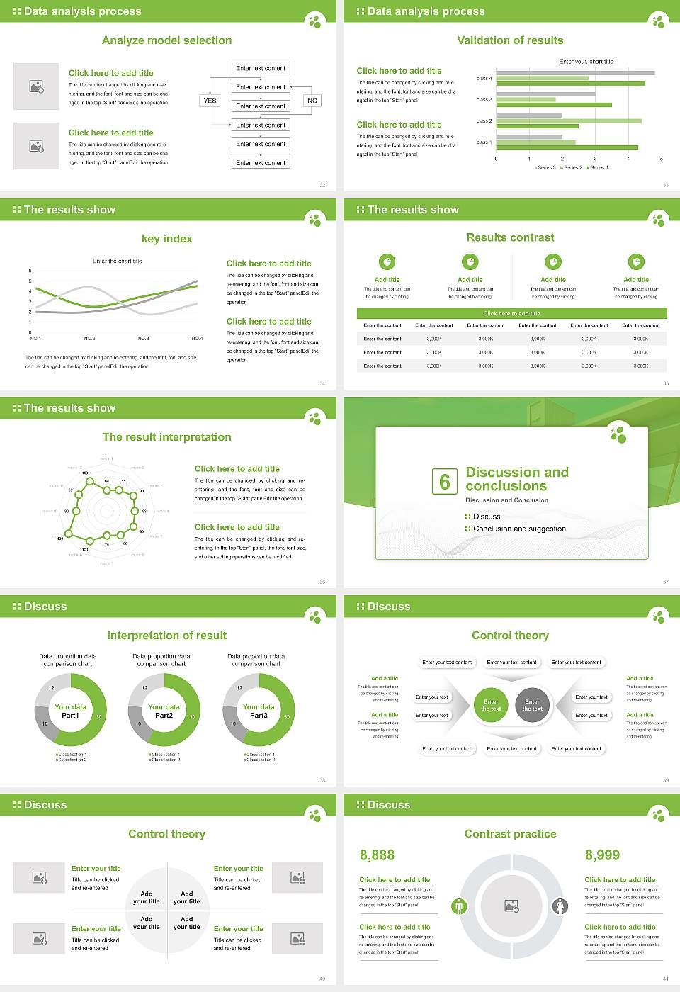 Gifu Kyoritsu University Graduation Thesis Defense PPT Template16:9 ratio PPT effect preview image5