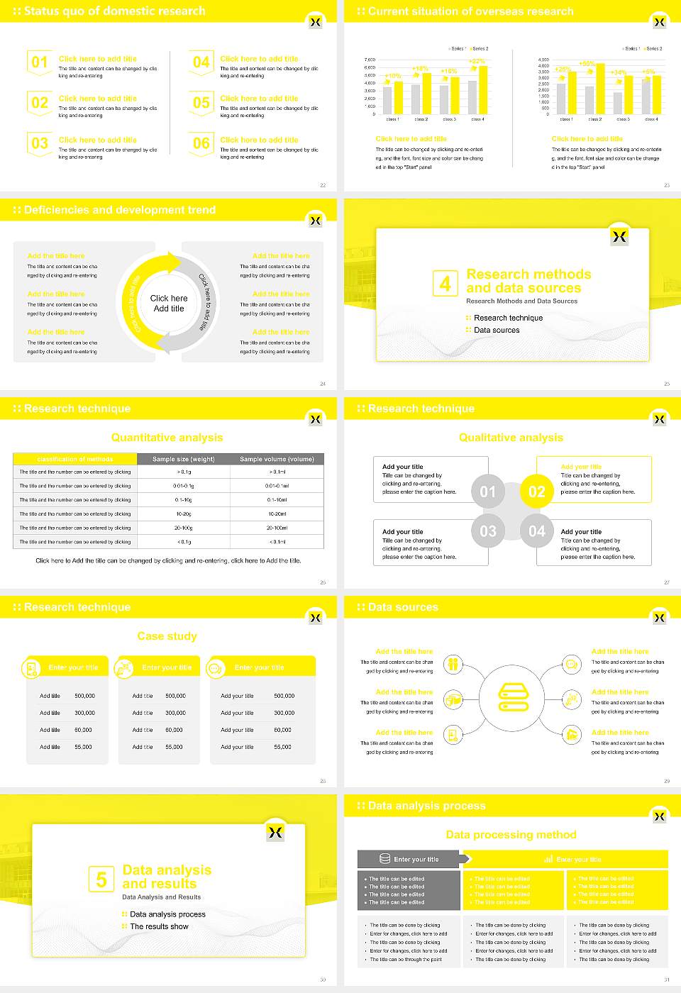 Hijiyama University Graduation Thesis Defense PPT Template16:9 ratio PPT effect preview image4
