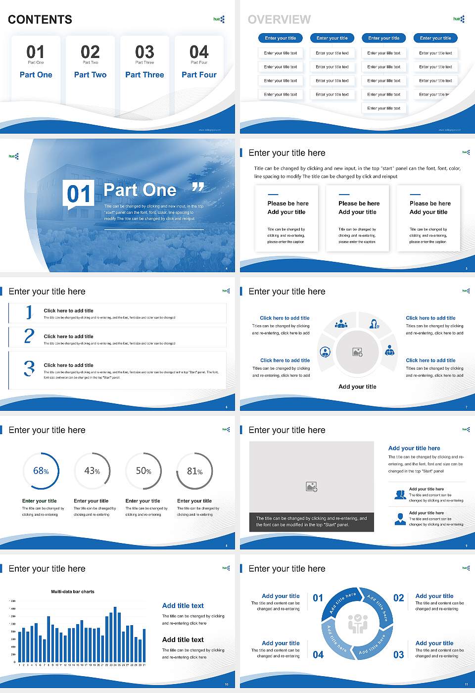Hokkaido University of Education Lecture Sharing and Networking Event PPT Template16:9 ratio PPT effect preview image2