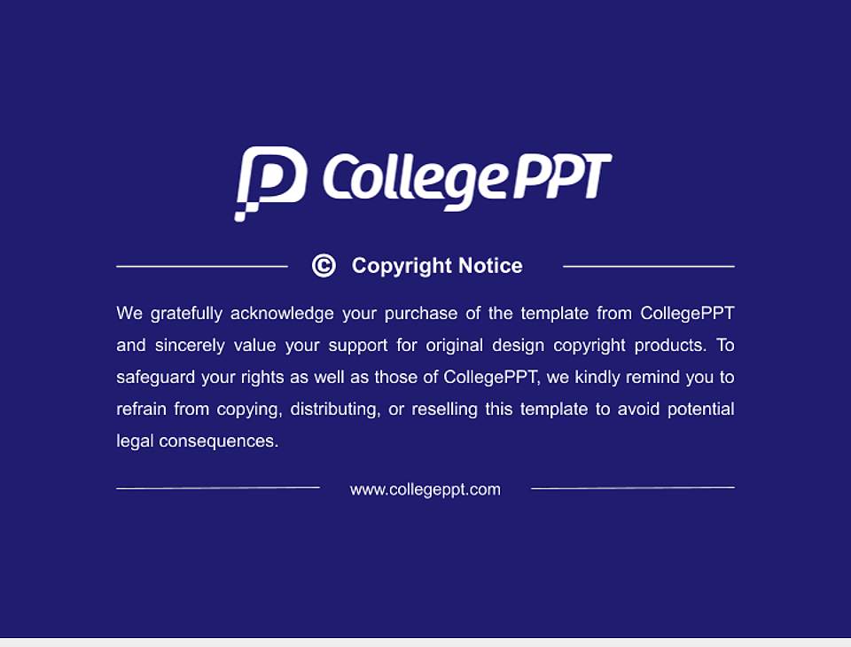 Ikuei University General Purpose PPT Template4:3 ratio PPT effect preview image6
