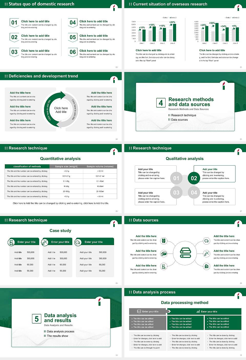 Ibaraki University Graduation Thesis Defense PPT Template16:9 ratio PPT effect preview image4