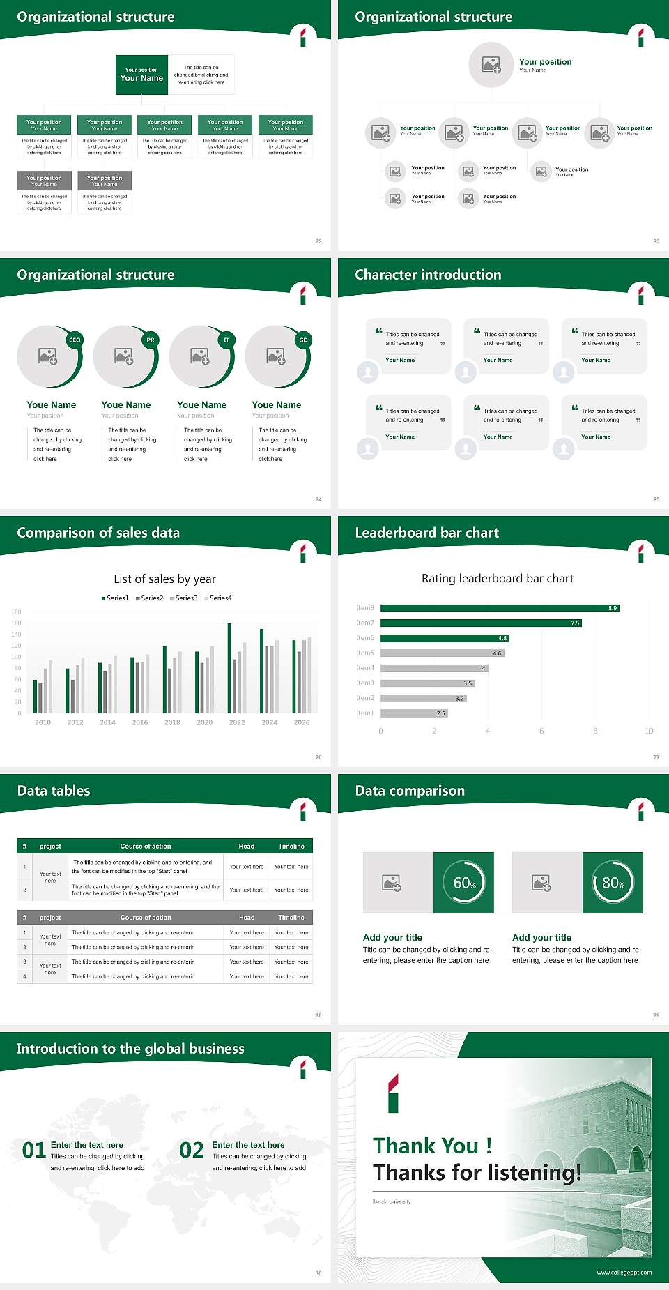 Ibaraki University Academic Presentation/Research Findings Report PPT Template4:3 ratio PPT effect preview image4