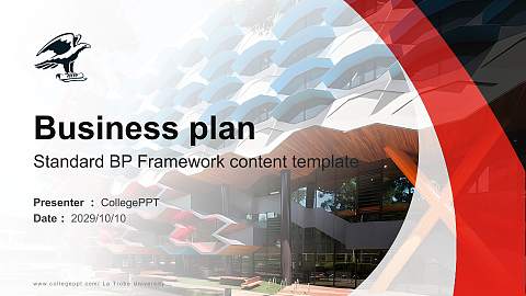 La Trobe University Competition/Entrepreneurship Contest PPT Template
