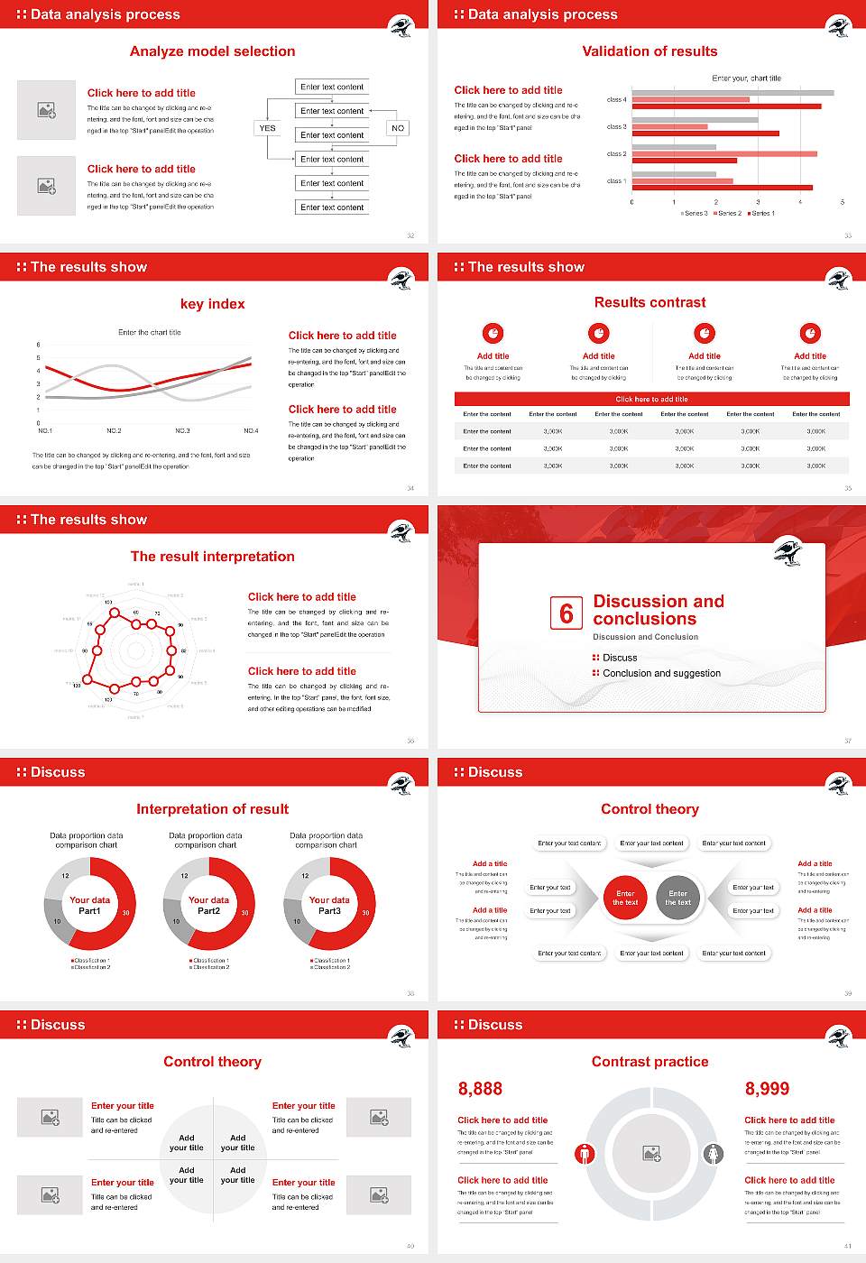La Trobe University Graduation Thesis Defense PPT Template16:9 ratio PPT effect preview image5