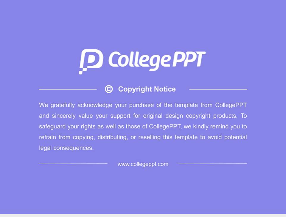 Edith Cowan University General Purpose PPT Template4:3 ratio PPT effect preview image6